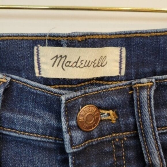 Madewell | Tall 10" High Rise Skinny Jeans in Danny Wash TALL - Picture 5 of 11